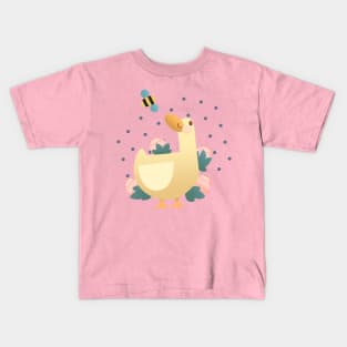 Duck and the Bee totally best friends Kids T-Shirt